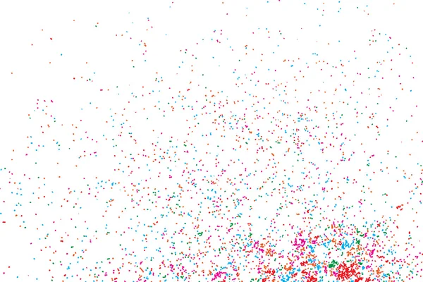 Confeti colorido en blanco —  Fotos de Stock