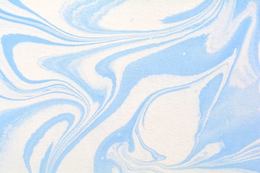   Elle çizilmiş çizim tekniği Ebru.  