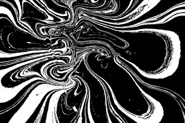 Elle çizilmiş çizim tekniği Ebru