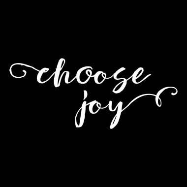 Joy lettering kartı seçin. 