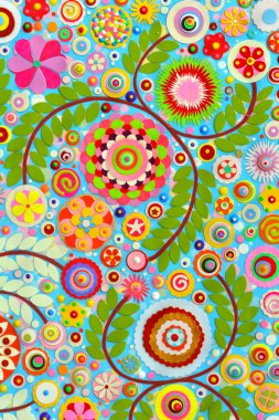  Tuval üzerine akrilik boya renk 