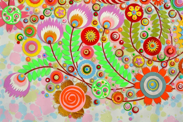 Abstrakte imaginäre Blume Hintergrund — Stockfoto