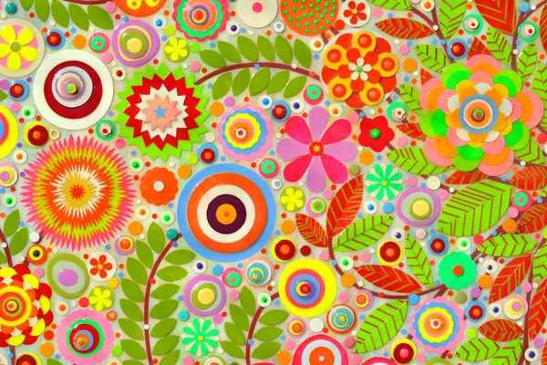 Bahar arka plan ile çiçek çiçek.  