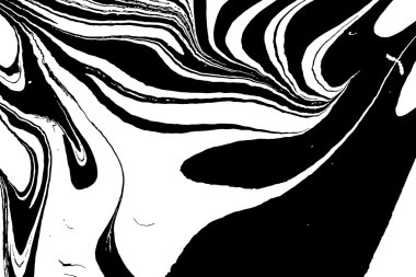   siyah ve beyaz boya karışımı 