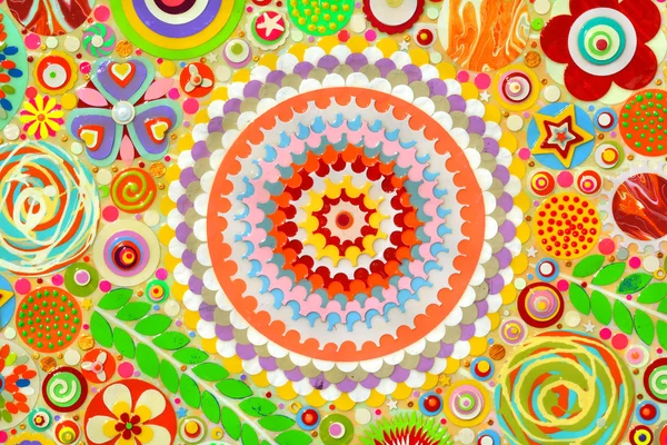  Tuval üzerine akrilik boya renk