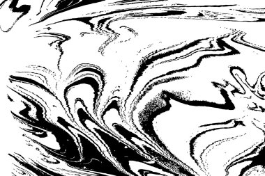   Geleneksel Türk Ebru tekniği.  