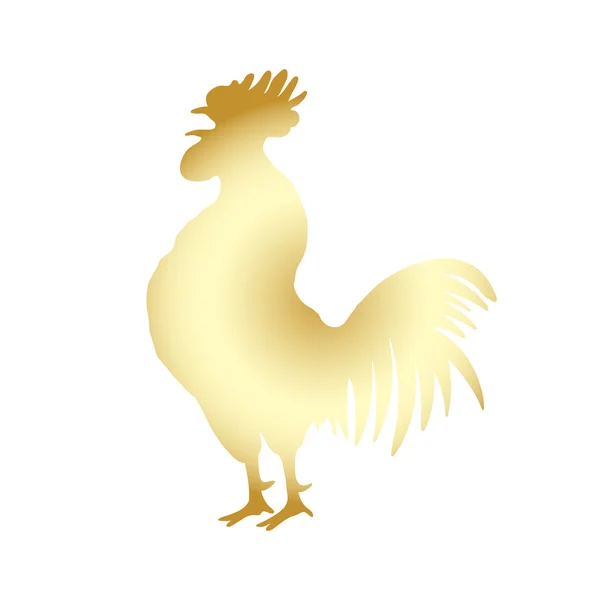 Kinesisk 2017 nytår af Rooster symbol . – Stock-vektor