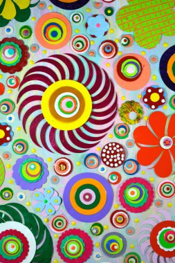   çeşitli bahar ve yaz çiçek 