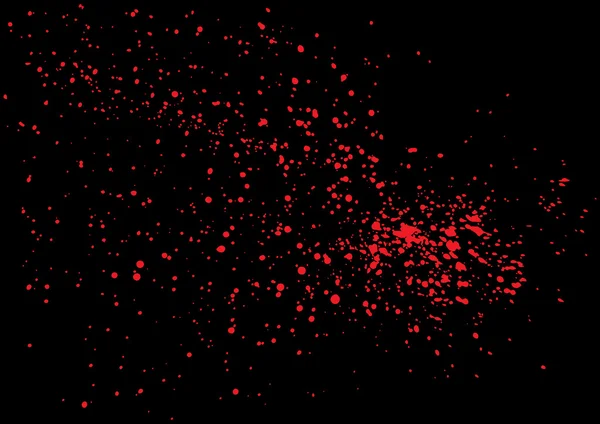 Postříkat krve v červené barvě — Stock fotografie