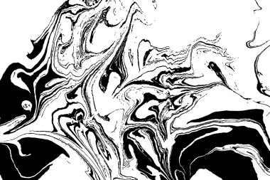  siyah ve beyaz boya karışımı 