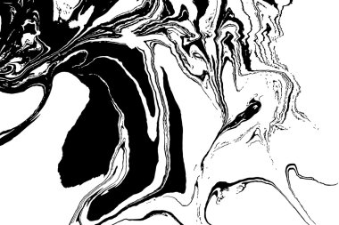  siyah ve beyaz boya karışımı 