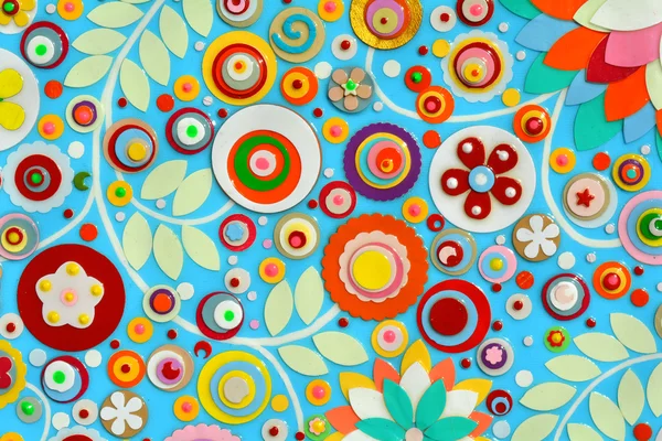 Massa blommor, abstrakta färg — Stockfoto