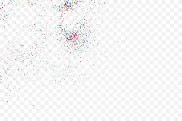 Explosion colorée de confettis . — Image vectorielle