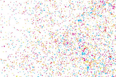 Glitter parçaları patlama