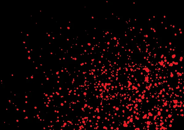 Splatter van bloed in rode inkt — Stockfoto