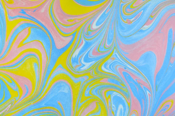 Water marbling texture — Stock Photo, Image