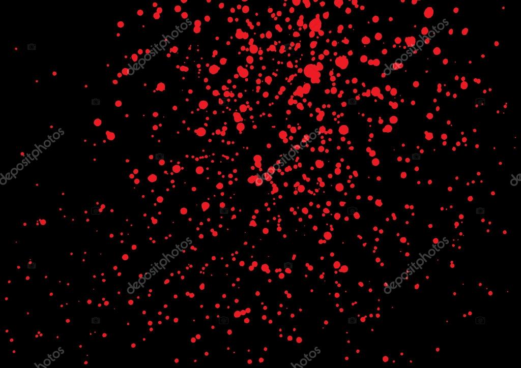 Splatter of blood in red ink Stock Photo by ©goldenshrimp 118265836