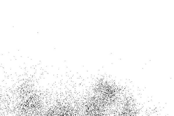 粒子の粗いグランジ テクスチャ — ストックベクタ