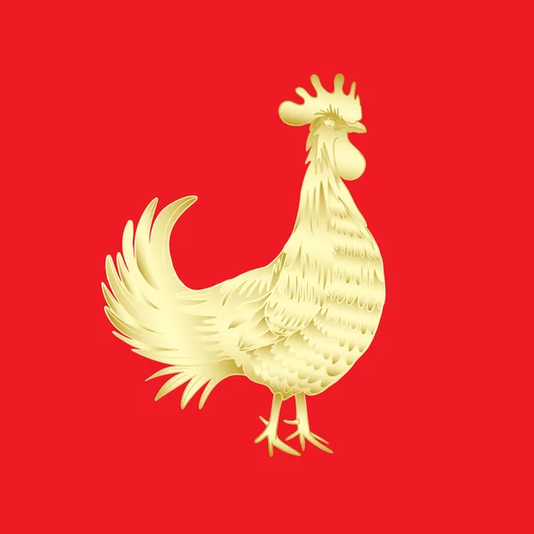 Chinese new year Rooster symbol — Stock Photo, Image