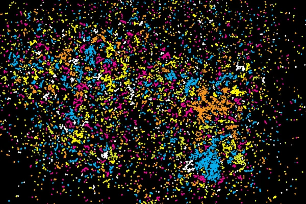 Explosão colorida de confete — Fotografia de Stock