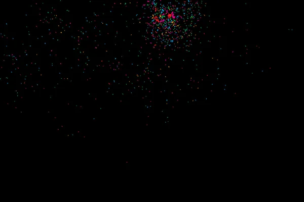 Explosion colorée de confettis — Photo