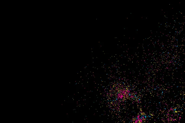 Colorida explosión de confeti — Vector de stock