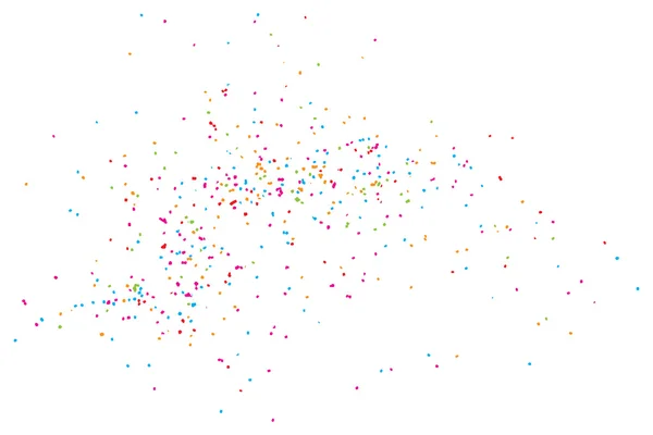 Colorida explosión de confeti — Foto de Stock