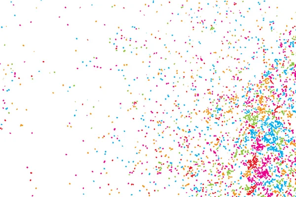 Explosão colorida de confete — Fotografia de Stock