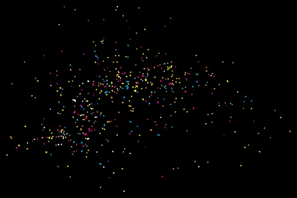 Colorida explosión de confeti — Foto de Stock