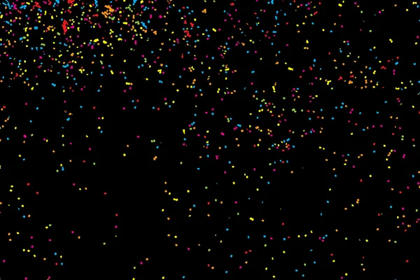 Esplosione colorata di coriandoli — Foto Stock