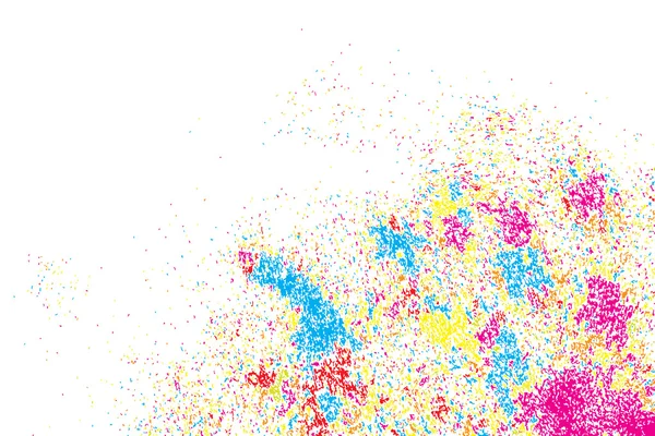 Kleurrijke explosie van confetti — Stockvector