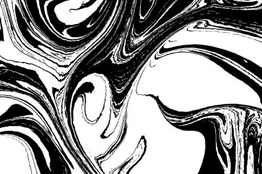 Elle çizilmiş ebru dokusu