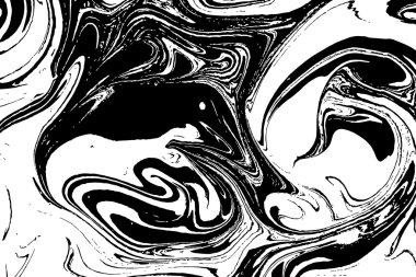 Beyaz ve Siyah Mermer Doku