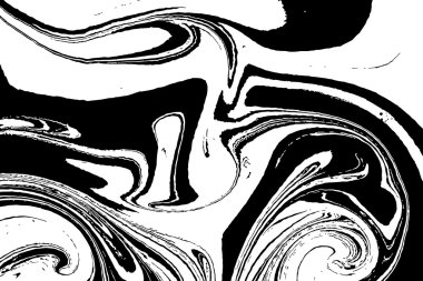 Mermer dalgalı desen