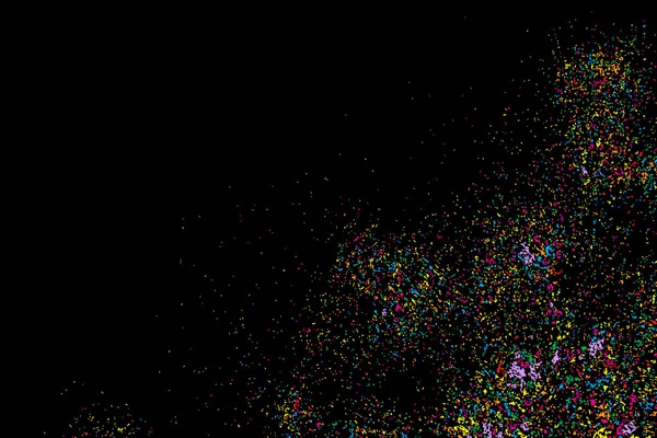Fond de célébration coloré avec confettis — Image vectorielle