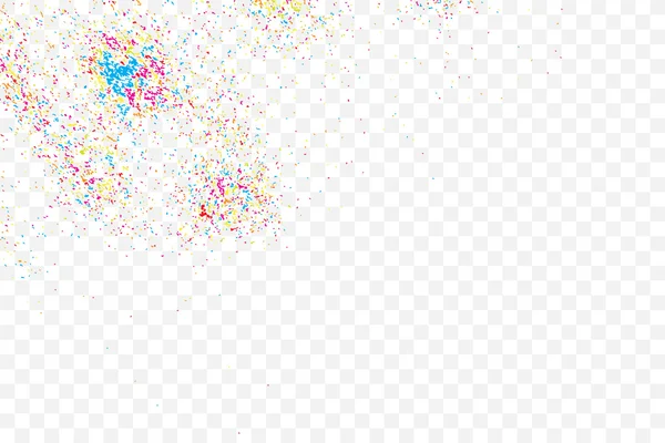 Kleurrijke viering achtergrond met confetti — Stockvector