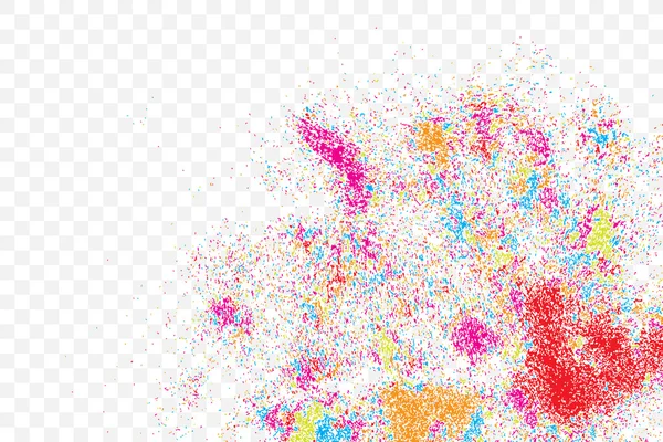 Fond de célébration coloré avec confettis — Image vectorielle