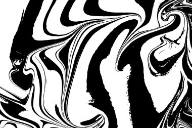 Elle çizilmiş çizim tekniği Ebru