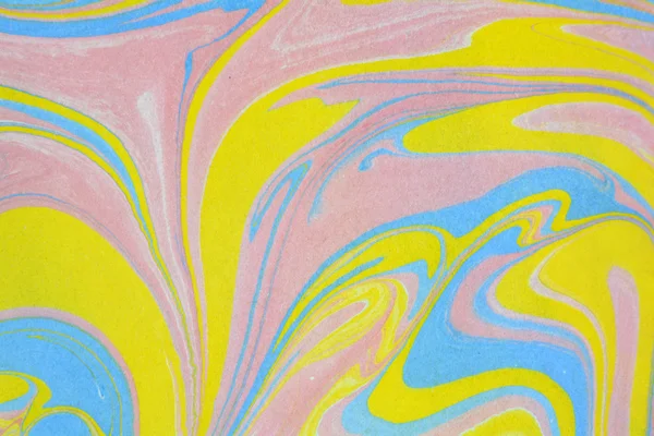 Paper marbling pattern — Stock Photo, Image