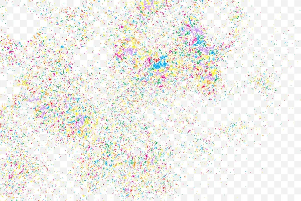 Explosion colorée de confettis — Image vectorielle