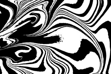 Elle çizilmiş çizim tekniği Ebru