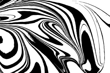 Elle çizilmiş çizim tekniği Ebru