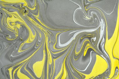 Geleneksel Türk ebru tekniği desen