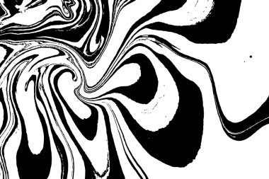 Elle çizilmiş çizim tekniği Ebru