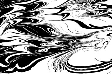 Beyaz ve Siyah Mermer Doku