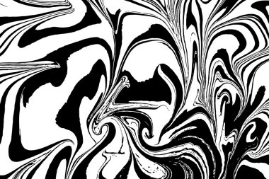 Beyaz ve Siyah Mermer Doku 