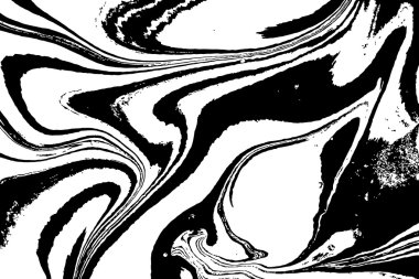 Beyaz ve Siyah Mermer Doku 