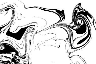 Beyaz ve Siyah Mermer Doku 