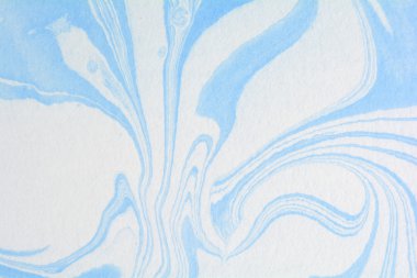 Ebru stil mürekkep doku