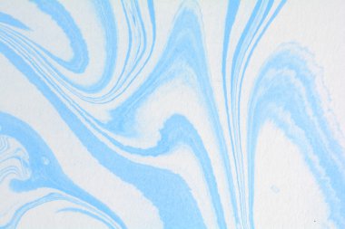 Ebru stil mürekkep doku